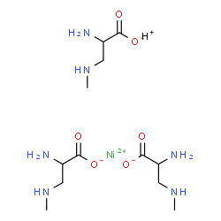 methylaminoalanine-nickel(II) structure