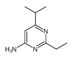 2-ethyl-6-isopropylpyrimidin-4-amine Structure