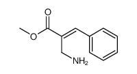 2-aminomethyl-3-phenylacrylic acid methyl ester结构式