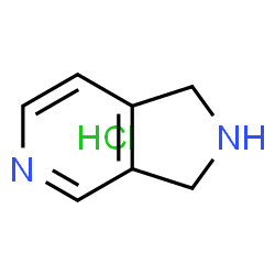 2,3-Dihydro-1H-pyrrolo[3,4-c]pyridine xhydrochloride Structure
