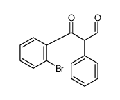 3-(2-bromophenyl)-3-oxo-2-phenylpropanal Structure