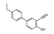 5-(4-ethylphenyl)-2-hydroxybenzonitrile Structure