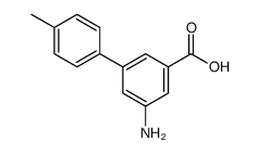 3-amino-5-(4-methylphenyl)benzoic acid Structure