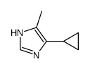 4-cyclopropyl-5-methyl-1H-imidazole Structure