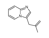 3-(2-Methyl-allyl)-imidazo[1,2-a]pyridine结构式