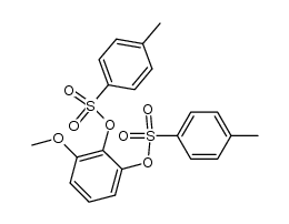 2,3-bis(tosyloxy)anisole Structure
