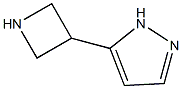 5-(azetidin-3-yl)-1H-pyrazole structure