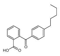 2-(4-pentylbenzoyl)benzoic acid Structure