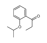 1-(2-propan-2-yloxyphenyl)propan-1-one结构式