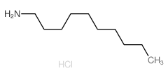 1-Decanamine,hydrochloride (1:1)结构式