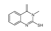 3-甲基-4-亚甲基-3,4-二氢喹唑啉-2(1h)-硫酮结构式