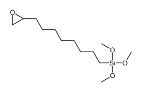 trimethoxy-[8-(oxiran-2-yl)octyl]silane Structure