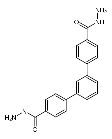 1,1′:3′,1′′-Terphenyl-4,4′′-dicarbohydrazide Structure