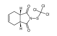 N-trichloromethylthio-4-cyclohexene-1,2-dicarboxyimide结构式