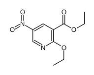 ethyl 2-ethoxy-5-nitropyridine-3-carboxylate结构式