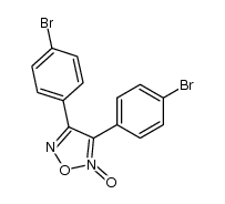 3,4-bis(4-bromophenyl)furoxan Structure