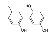 [1,1-Biphenyl]-2,2,5-triol,5-methyl-(9CI) structure