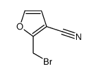 3-Furancarbonitrile,2-(bromomethyl)-(9CI) structure