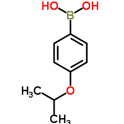 (4-Isopropoxyphenyl)boronic acid Structure