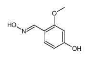 4-hydroxy-2-methoxy-benzaldehyde-oxime Structure