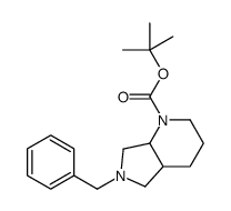 1-Boc-6-benzyloctahydropyrrolo[3,4-b]pyridine structure