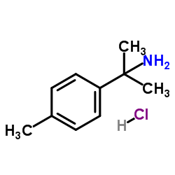 2-(p-tolyl)propan-2-amine hydrochloride structure