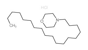 Morpholine,4-octadecyl-, hydrochloride (1:1)结构式