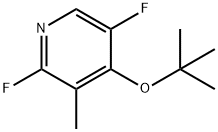 4-(tert-Butoxy)-2,5-difluoro-3-methylpyridine Structure