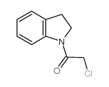 2-Chloro-1-(2,3-Dihydro-Indol-1-Yl)-Ethanone structure