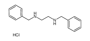 N1,N2-DIBENZYLETHANE-DIAMINE-DIHYDROCHLORIDE Structure