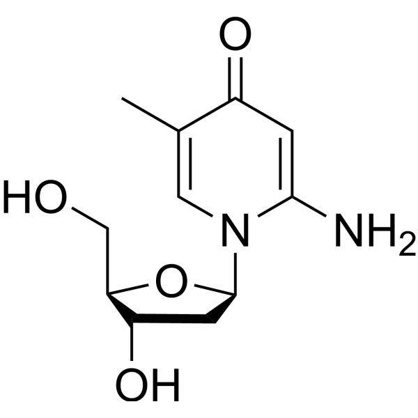 2′-Deoxy-5-methylisocytidine结构式