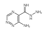 1,2,4-Triazine-5-carboximidicacid, 6-amino-, hydrazide结构式