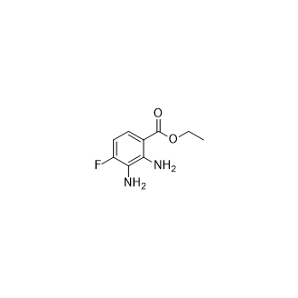 Ethyl 2,3-diamino-4-fluorobenzoate Structure