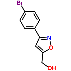 [3-(4-Bromophenyl)-1,2-oxazol-5-yl]methanol Structure