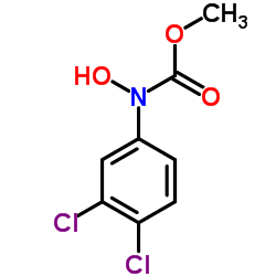 Methyl (3,4-dichlorophenyl)hydroxycarbamate structure