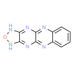 4,11-Dihydro-2-oxa-1,3,4,5,10,11-hexaaza-cyclopenta[b]anthracene Structure