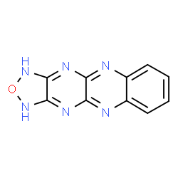 4,11-Dihydro-2-oxa-1,3,4,5,10,11-hexaaza-cyclopenta[b]anthracene structure