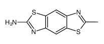 Benzo[1,2-d:4,5-d]bisthiazole, 2-amino-6-methyl- (7CI,8CI) Structure