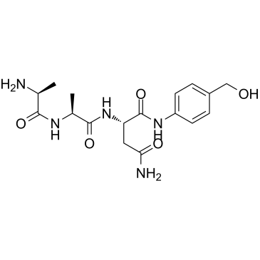 Ala-Ala-Asn-PAB Structure