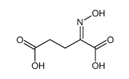 2-(hydroxyimino)-pentanedioic acid Structure