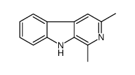1,3-dimethyl-9H-pyrido[3,4-b]indole structure