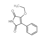 1H-Pyrrole-2,5-dione,3-ethoxy-4-phenyl-结构式