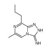 6-methyl-8-propyl-[1,2,4]triazolo[4,3-a]pyrazin-3-amine结构式