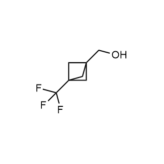 (3-(Trifluoromethyl)bicyclo[1.1.1]pentan-1-yl)methanol Structure