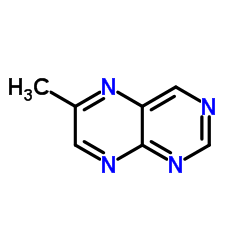 Pteridine, 6-methyl- (8CI,9CI) Structure