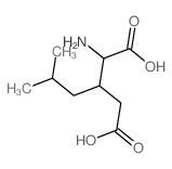Glutamic acid,3-(2-methylpropyl)-结构式