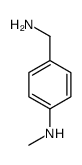 4-(Methylamino)benzylamine, [4-(Methylamino)phenyl]methylamine Structure