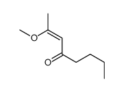 2-Methoxy-2-octen-4-one Structure