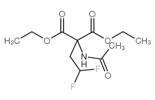 2-ACETYLAMINO-2-(2,2-DIFLUORO-ETHYL)-MALONIC ACID DIETHYL ESTER structure