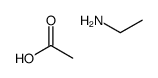 acetic acid,ethanamine Structure